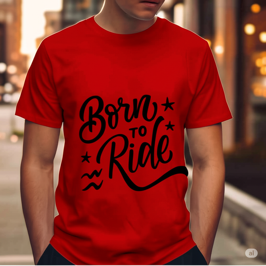 Born To Ride - Unisex Classic Crew T-Shirt
