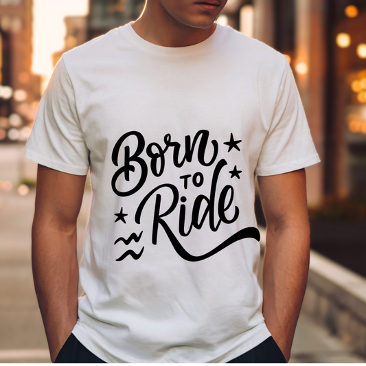 Born To Ride - Unisex Classic Crew T-Shirt